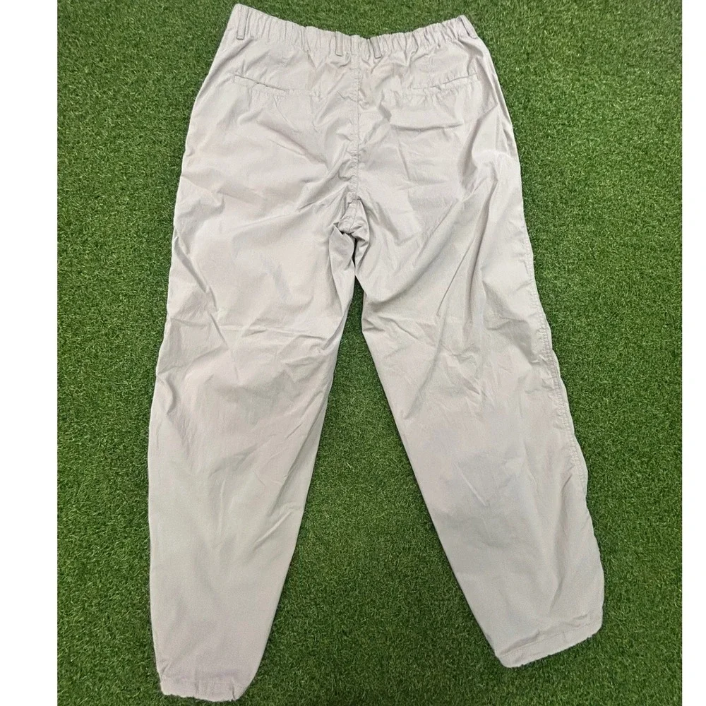 Uniqlo U Mens Relaxed Fit Jogger Pants Light Gray Stone Size M 321-425157